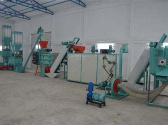 small fish feed pellet production line